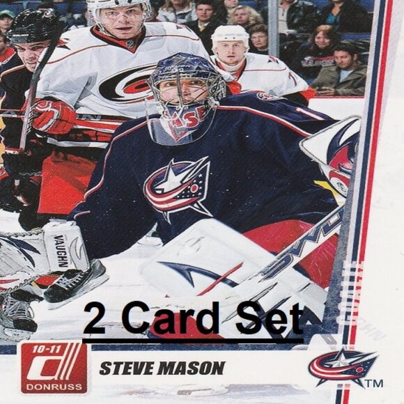 Steve Mason - Columbus Blue Jackets NHL Hockey Card Collection - Picture 1 of 3